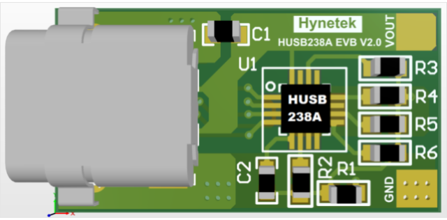 HUSB238A PD3.1參考設(shè)計(jì)板