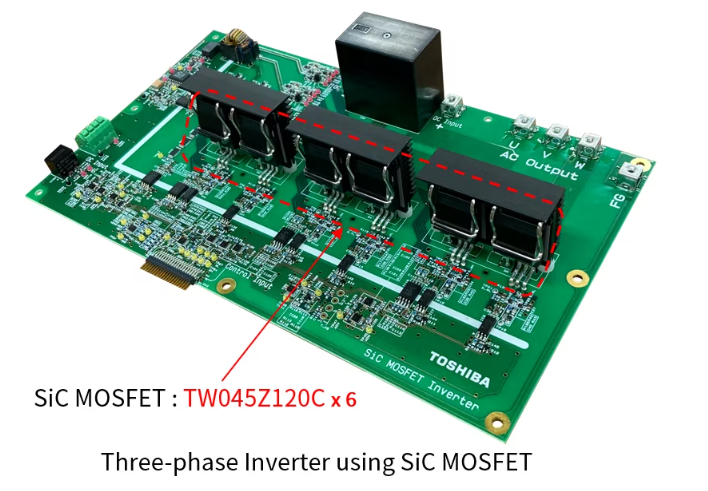 使用新型SiC MOSFET的3相逆變器