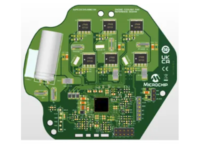 Microchip微芯dsPIC33CDVL64MC106汽車冷卻風扇參考設(shè)計解析