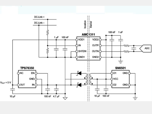 如何為電機(jī)驅(qū)動系統(tǒng)選擇合適的隔離式電壓放大器